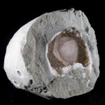 Hematite Phantom Calcite Crystal within a Basalt Geode // Ver. 1