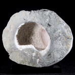 Hematite Phantom Calcite Crystal within a Basalt Geode // Ver. 1