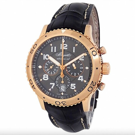 Breguet Type XXI Transatlantique Flyback Chronograph Automatic // 3810BR/92/9ZU // Pre-Owned