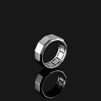 Essential Ring // 18K Solid White Gold (8.5)