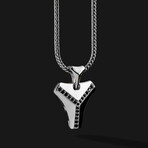 Kudos Pendant // 18K Solid White Gold