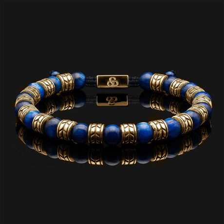 Royale Kyanite Bracelet // 18K Solid Yellow Gold (X-Small)