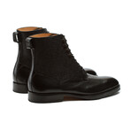 Field Grain Leather Boots // Black (US: 14)