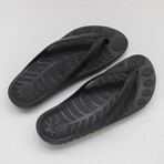 GUDO Flip Flops // Pirate Black (Men's Size 7 // Women's Size 9)