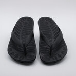 GUDO Flip Flops // Pirate Black (Men's Size 7 // Women's Size 9)