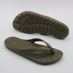 GUDO Flip Flops // Seaweed Green (Men's Size 7 // Women's Size 9)