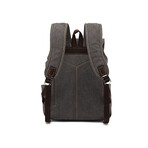 Paria Leather Backpack // Gray
