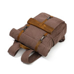 Camino Leather Backpack // Coffee