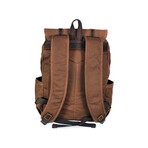 Paria Leather Backpack // Coffee