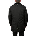 Simon Leather Jacket // Black (M)