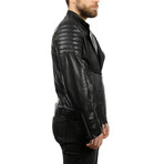 Luis Leather Jacket // Black (M)
