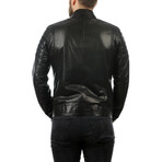 Sean Leather Jacket // Black (M)