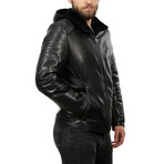 Charles Leather Jacket // Black (L)