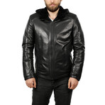 Charles Leather Jacket // Black (L)