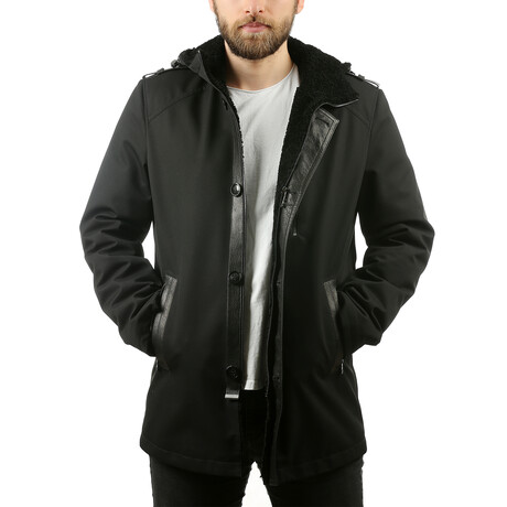 Cameron Leather Jacket // Black (S)