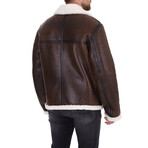 Jameson Leather Jacket // Whiskey (M)
