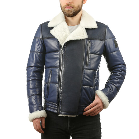 Drew Leather Jacket // Parlement (S)