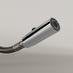 Multifunction Kitchen Sink Faucet + Pull Out Spray Head (Polished Chrome)