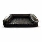 Grand Supreme Premium Memory Foam Dog Bed // Chocolate Leather (X-Large)