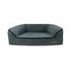 Romeo Advanced Orthopedic Bolster Dog Bed // Large (Champagne Beige)