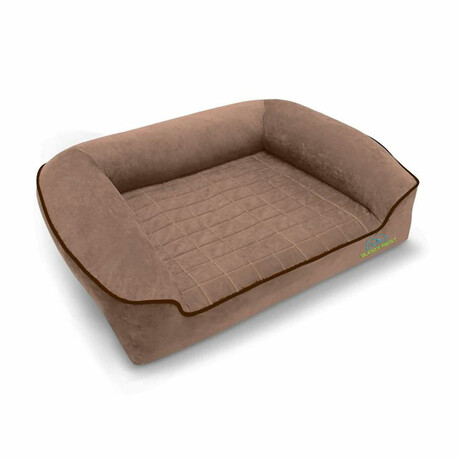 Romeo Advanced Orthopedic Bolster Dog Bed // X-Large (Champagne Beige)