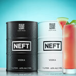 NEFT Vodka Double Barrel // Black + White // 1L Each