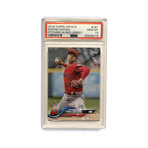 Shohei Ohtani // 2018 Topps Update // Los Angeles Angels // #US1 Pitching In Red Jersey Rookie Card // PSA 10 GEM MT