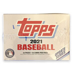 2021 Topps Update Baseball Retail Box // Sealed Box Of Cards