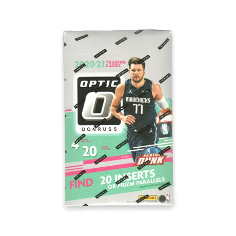 2020-21 Panini Optic Basketball Retail Box // Chasing Rookies (Ball, Edwards, Haliburton Etc.) // Sealed Box Of Cards