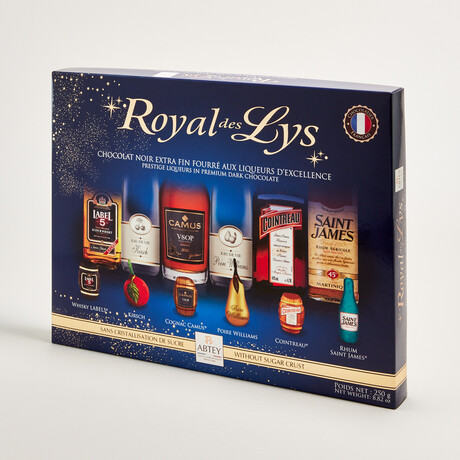 Royal Des Lys // 20 Piece Chocolate Liqueurs // 8.82 oz