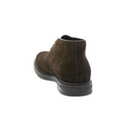 Suede Clark Boots // Dark Brown (40)