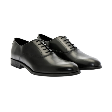 Oxford Lace-Up Shoes // Black (40)