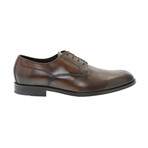 Derby Lace-Up Shoes // Dark Brown (40)