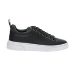 Lace-Up Tennis Shoes II // Black (40)