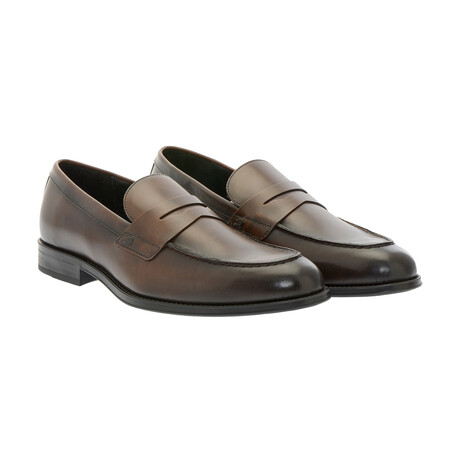Slip-On Loafers // Dark Brown (40)