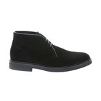 Suede Clark Boots // Black (40)