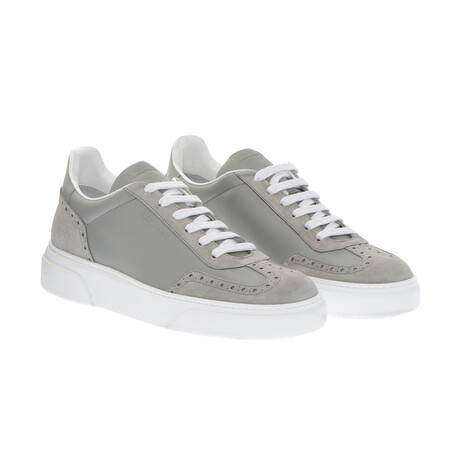 Suede Sport Sneakers // Gray (40)
