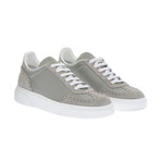 Suede Sport Sneakers // Gray (40)