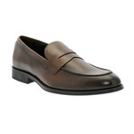 Slip-On Loafers // Dark Brown (40)