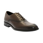 Oxford Lace-Up Shoes // Dark Brown (40)