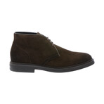 Suede Clark Boots // Dark Brown (40)