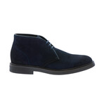 Suede Clark Boots // Navy (40)
