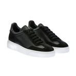 Suede Sport Sneakers // Black (40)