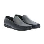 Grained Moccasin // Navy (40)