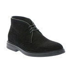 Suede Clark Boots // Black (40)
