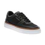 Lace-Up Sneakers // Black (35)