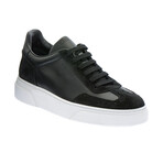 Suede Sport Sneakers // Black (40)