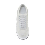 Classic Lace-Up Sneakers // White (40)