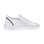 Slip-On Tennis Shoes // White (40)