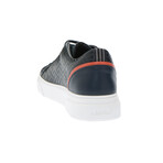 Lace-Up Tennis Shoes // Navy (40)